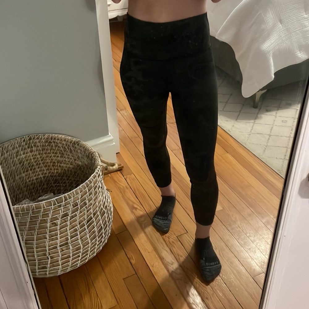 Lululemon dark camo leggings